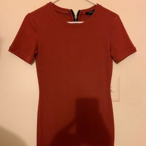 Auburn Rib Knit Dress